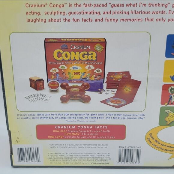 Cranium Conga Game New In Box #1148 - Picture 5 of 10